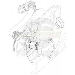 W0000564  -  Duct - Coupling Front Air Inlet 